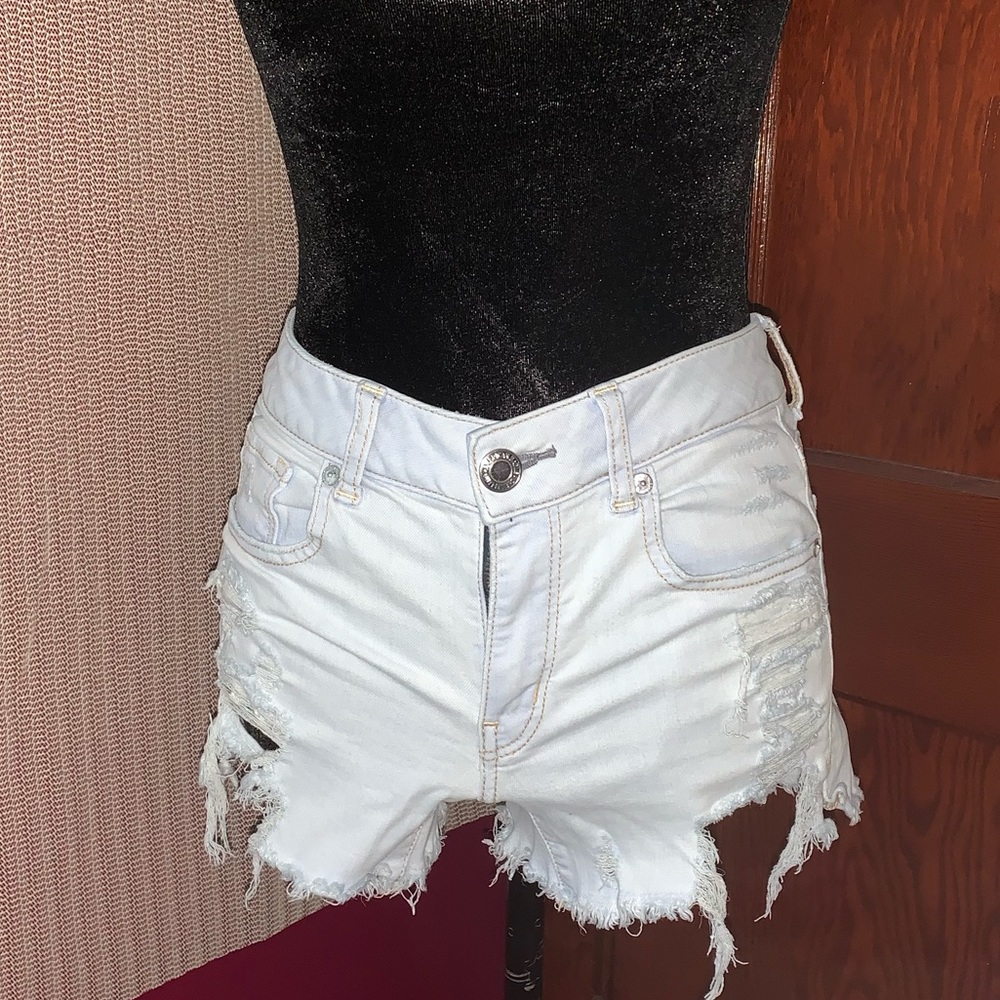American Eagle midi shorts